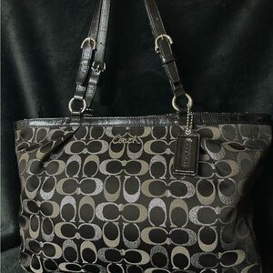 Coach Signature Tote Bag F18106